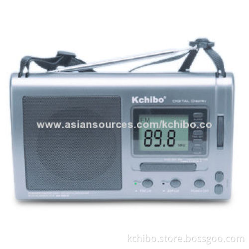 10-band Clock Radio with Digital Display and Low-consumption IC (Long Standby Time)